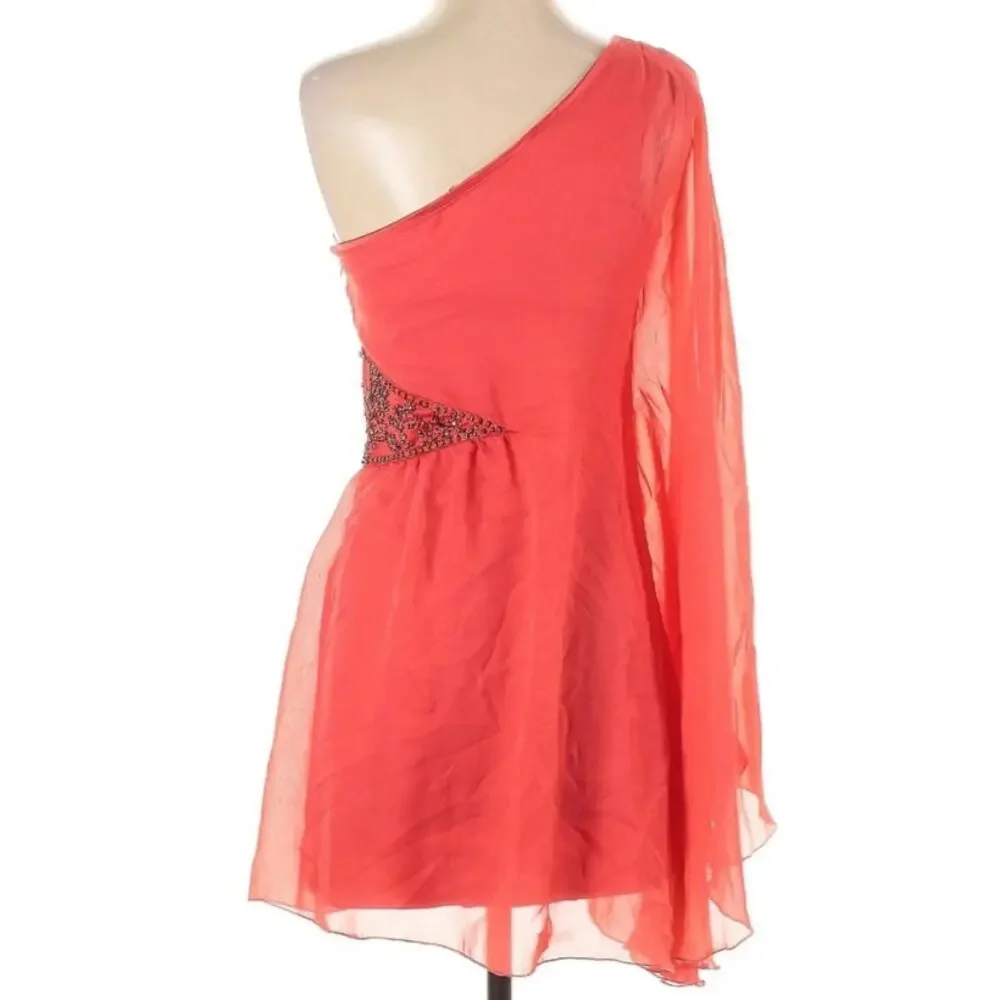 Free People One Shoulder Mini Dress